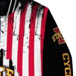 iowa state cyclones patriotic theme black jacket best selling jacketwow