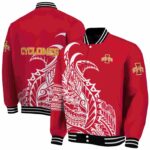 iowa state cyclones tribal art red white black jacket best selling jacketwow