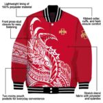 iowa state cyclones tribal art red white black jacket best selling jacketwow