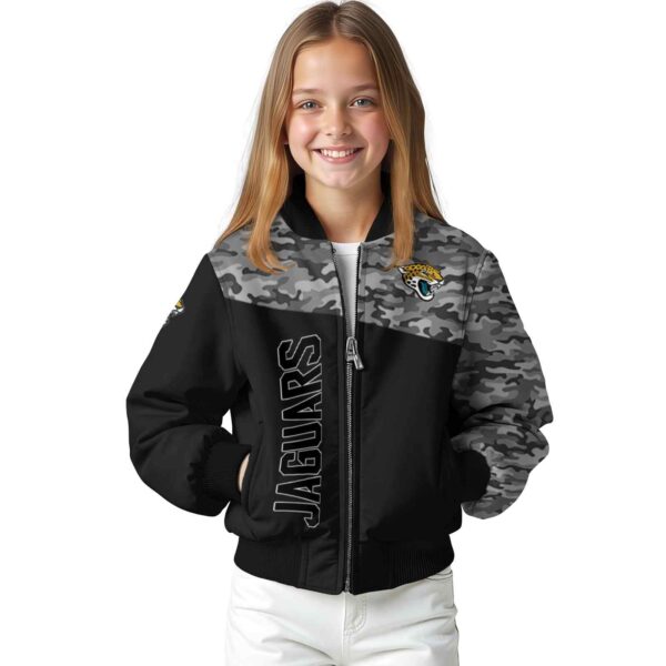 jacksonville jaguars camo patchwork black jacket top rated jacketwow