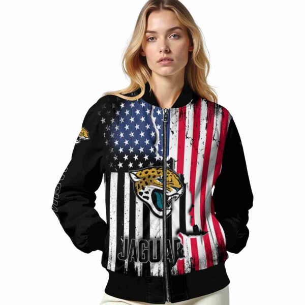 jacksonville jaguars patriotic theme black jacket latest model jacketwow