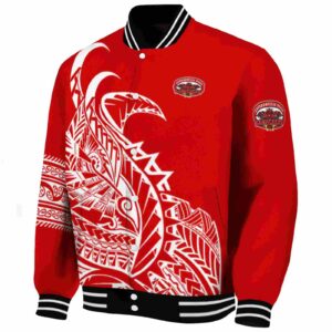 jacksonville state gamecocks tribal art red white black jacket best selling jacketwow