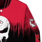 kansas city chiefs punisher skull red black white jacket best selling jacketwow