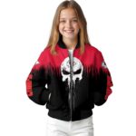 kansas city chiefs punisher skull red black white jacket best selling jacketwow