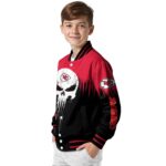kansas city chiefs punisher skull red black white jacket best selling jacketwow
