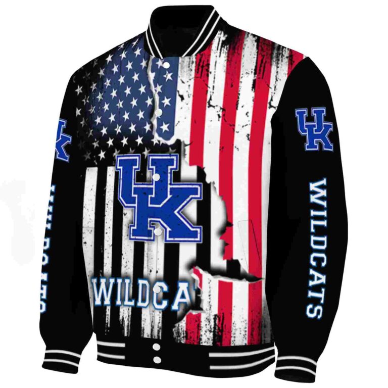 kentucky wildcats patriotic theme black jacket best selling jacketwow
