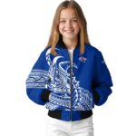 la tech tribal art blue white black jacket best selling jacketwow