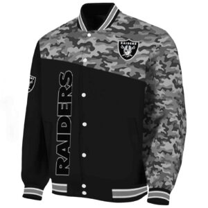 las vegas raiders camo patchwork black jacket best selling jacketwow