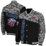 liberty flames camo patchwork black jacket best selling jacketwow