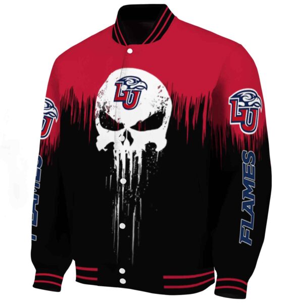 liberty flames punisher skull red black white jacket best selling jacketwow
