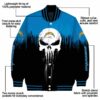 los angeles chargers punisher skull blue black white jacket new arrival jacketwow