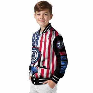 los angeles clippers patriotic theme black jacket trendy jacketwow