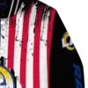los angeles rams patriotic theme black jacket premium grade jacketwow