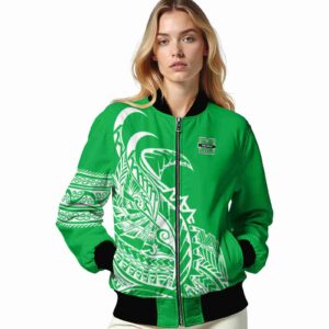 marshall thundering herd tribal art green white black jacket latest model jacketwow