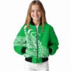 marshall thundering herd tribal art green white black jacket top rated jacketwow
