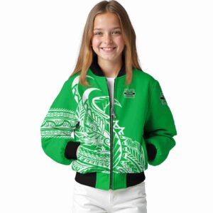 marshall thundering herd tribal art green white black jacket top rated jacketwow