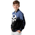 memphis grizzlies punisher skull blue black white jacket best selling jacketwow