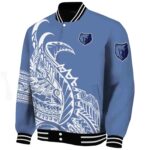 memphis grizzlies tribal art blue white black jacket best selling jacketwow