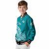 miami dolphins tribal art aqua white black jacket trendy jacketwow