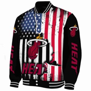 miami heat patriotic theme black jacket best selling jacketwow