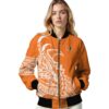 miami hurricanes tribal art orange white black jacket latest model jacketwow