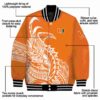 miami hurricanes tribal art orange white black jacket new arrival jacketwow