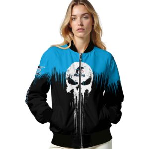 miami marlins punisher skull blue black white jacket latest model jacketwow