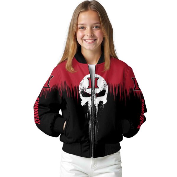 miami redhawks punisher skull red black white jacket top rated jacketwow