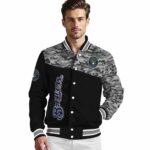 milwaukee brewers camo patchwork black jacket best selling jacketwow