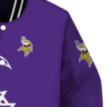 minnesota vikings tribal art purple white black jacket best selling jacketwow