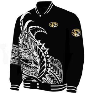 missouri tigers tribal art black white black jacket best selling jacketwow
