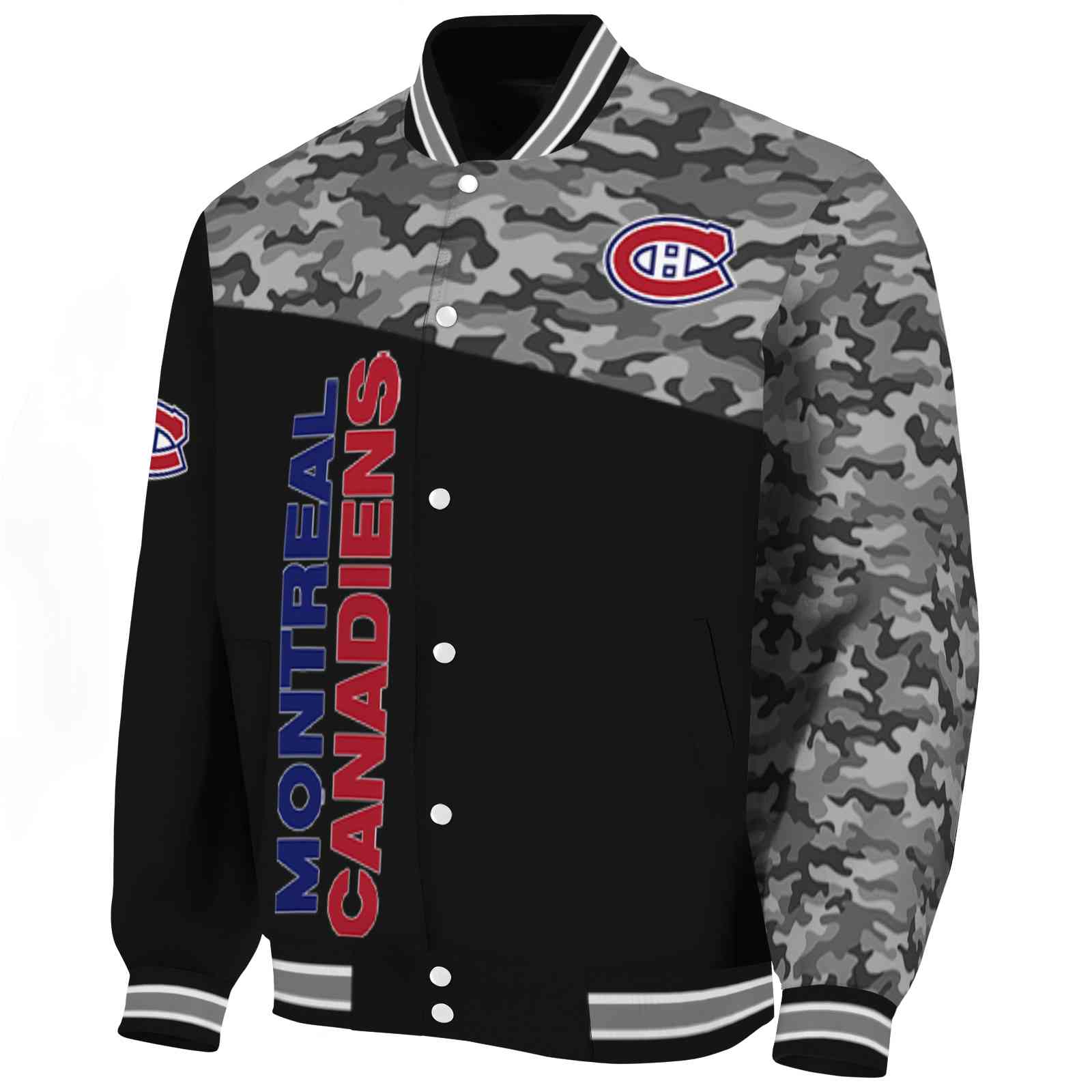 montreal canadiens camo patchwork black jacket best selling jacketwow montreal canadiens camo patchwork black jacket best selling jacketwow