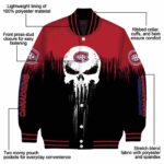 montreal canadiens punisher skull red black white jacket best selling jacketwow