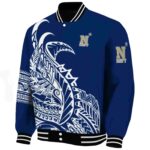 navy midshipmen tribal art blue white black jacket best selling jacketwow