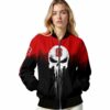 nc state wolfpack punisher skull red black white jacket latest model jacketwow