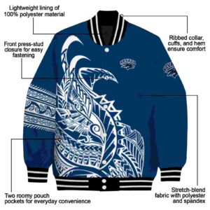nevada wolf pack tribal art blue white black jacket new arrival jacketwow
