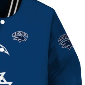 nevada wolf pack tribal art blue white black jacket premium grade jacketwow