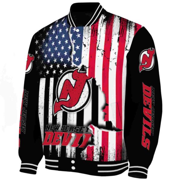 new jersey devils patriotic theme black jacket best selling jacketwow