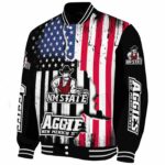 new mexico state aggies patriotic theme black jacket best selling jacketwow