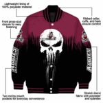 new mexico state aggies punisher skull crimson black white jacket best selling jacketwow