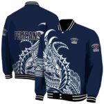 new orleans pelicans tribal art navy white black jacket best selling jacketwow