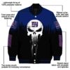 new york giants punisher skull blue black white jacket new arrival jacketwow