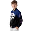 new york giants punisher skull blue black white jacket trendy jacketwow