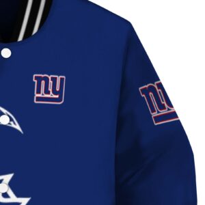 new york giants tribal art blue white black jacket premium grade jacketwow