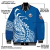 new york islanders tribal art blue white black jacket new arrival jacketwow