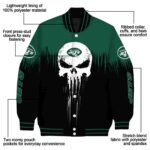 new york jets punisher skull green black white jacket best selling jacketwow