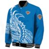 new york knicks tribal art blue white black jacket best selling jacketwow