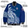 new york mets tribal art blue white black jacket new arrival jacketwow