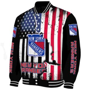 new york rangers patriotic theme black jacket best selling jacketwow