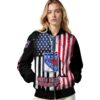 new york rangers patriotic theme black jacket latest model jacketwow
